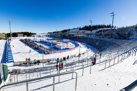 LOTTO Thüringen ARENA am Rennsteig zum BMW IBU Weltcup Biathlon Oberhof