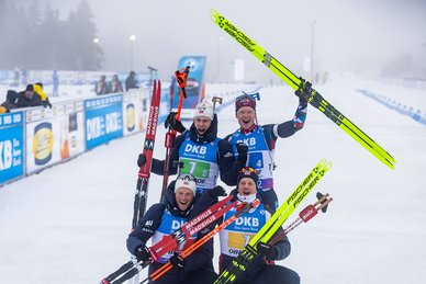 Norweger dominieren die Staffel Norweger dominieren die Staffel