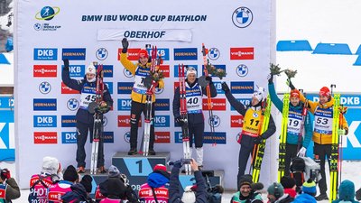 Podest Sprint Männer Oberhof